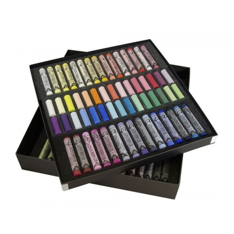 Dessin & Arts Graphiques Creastore Pastels Secs Craies | Coffret Pastel Rembrandt Master - 60 Pastels Entiers + 60 Demi-Pastels