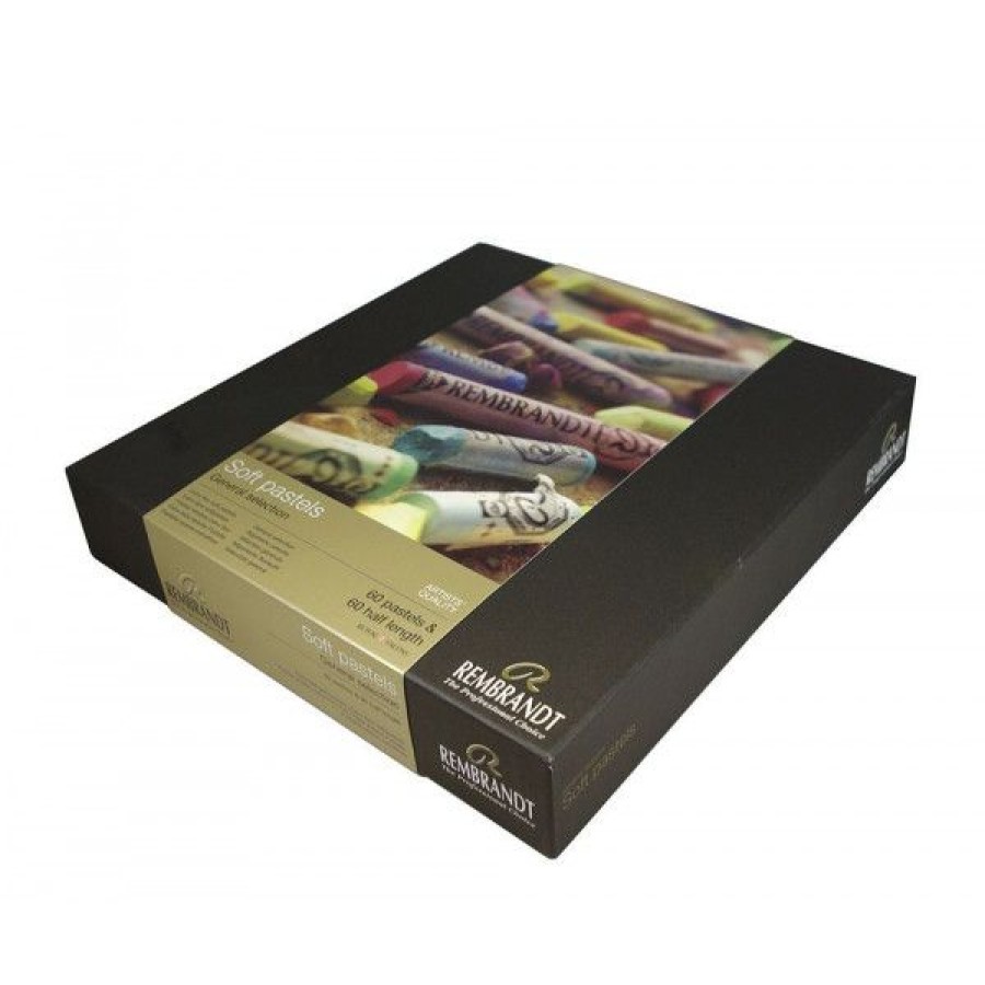 Dessin & Arts Graphiques Creastore Pastels Secs Craies | Coffret Pastel Rembrandt Master - 60 Pastels Entiers + 60 Demi-Pastels