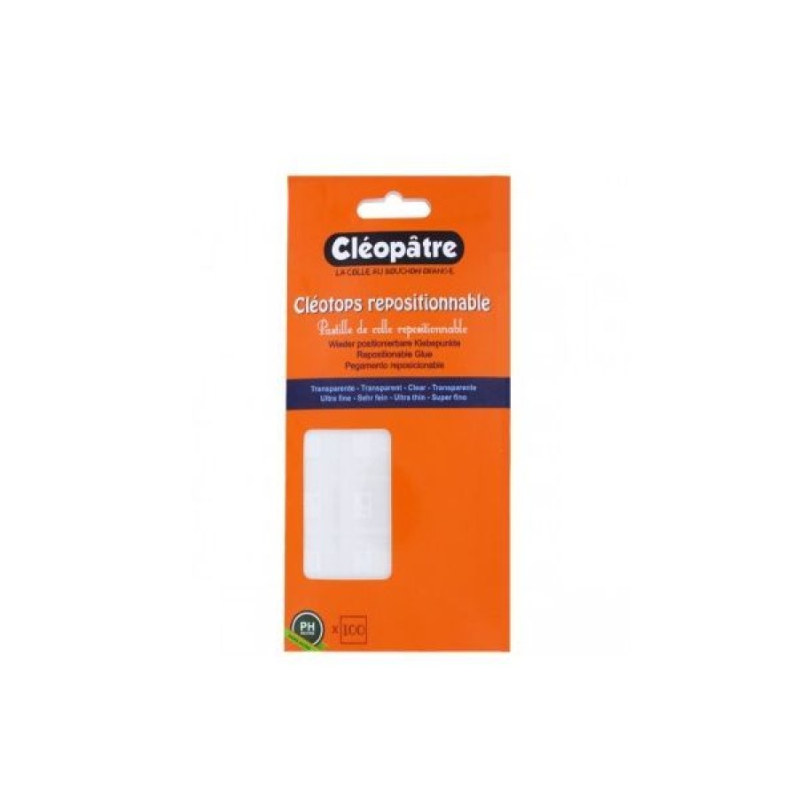 Dessin & Arts Graphiques Creastore Colles | Set De 100 Pastilles Repositionnable - Cleotops - Cleopatre