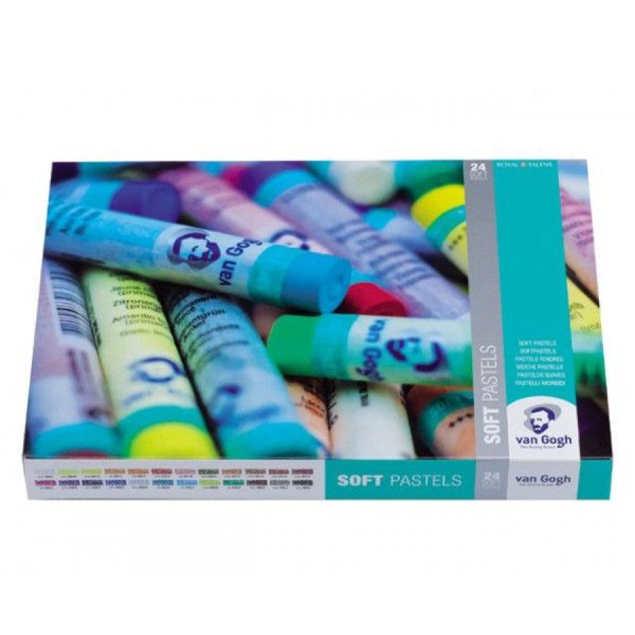 Dessin & Arts Graphiques Creastore Pastels Secs Craies | Set De 24 Pastels Tendres - Van Gogh