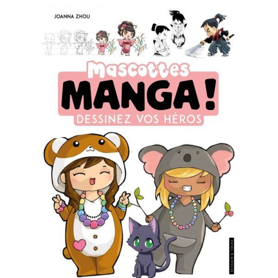 Dessin & Arts Graphiques Creastore Livres Dessin Mangas | Mascottes Manga ! - Livre