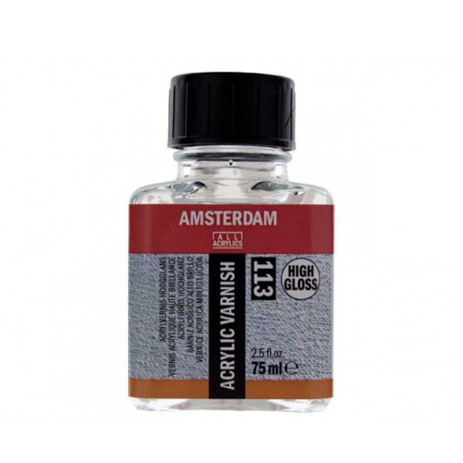 Peintures Creastore Mediums & Vernis Peinture Acrylique | Vernis Ultra Brillant Pour Acrylique - Amsterdam