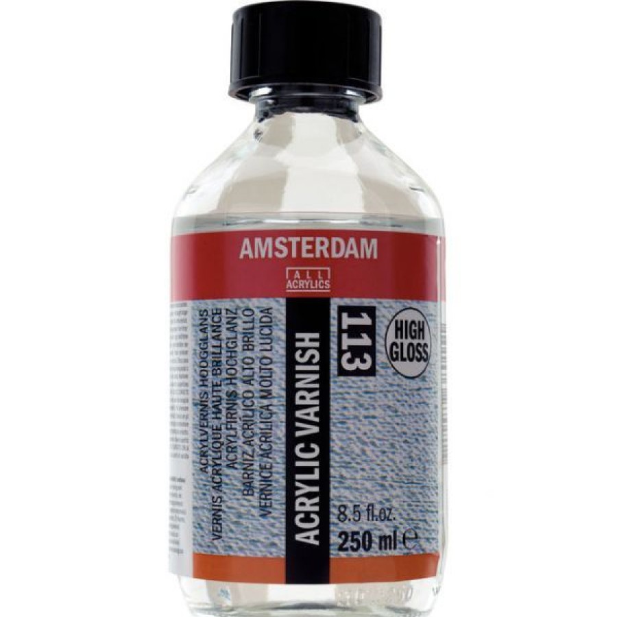 Peintures Creastore Mediums & Vernis Peinture Acrylique | Vernis Ultra Brillant Pour Acrylique - Amsterdam