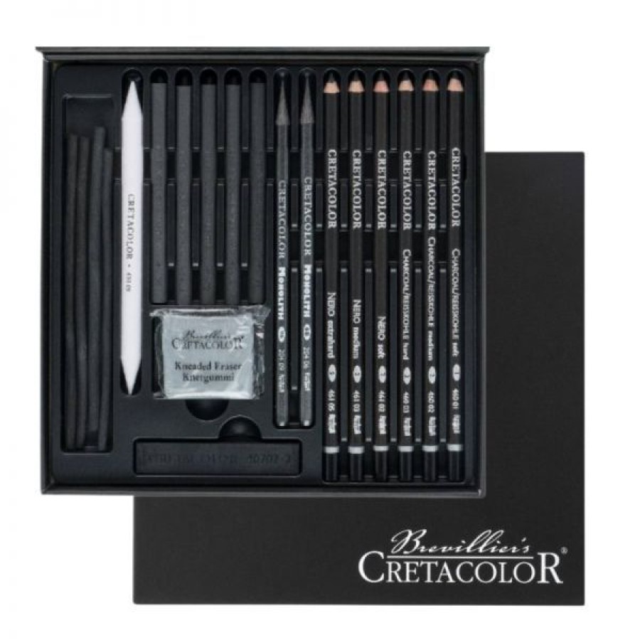 Dessin & Arts Graphiques Creastore Crayons Graphites | Coffret Black Box - Cretacolor