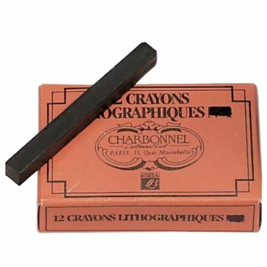 Dessin & Arts Graphiques Creastore Lithographie | Boite 12 Crayons Litho Dur - Copal Tropical - Charbonnel