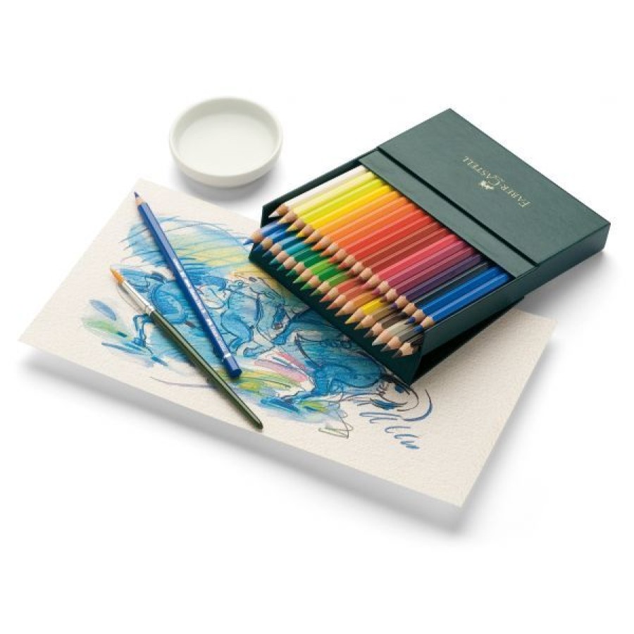 Dessin & Arts Graphiques Creastore Crayons Aquarellables | Coffret Studiobox 36 Crayons Albrech Durer- Faber-Castell