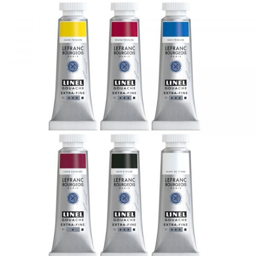 Peintures Creastore | Gouache Linel - Set De Primaire 6X14Ml