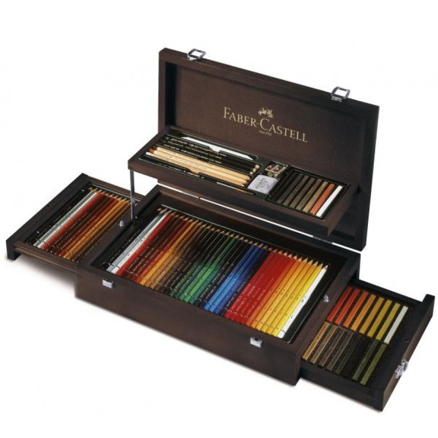 Dessin & Arts Graphiques Creastore Fusains Sanguines | Coffret Collection Beaux-Arts - Haut De Gamme - Faber-Castell