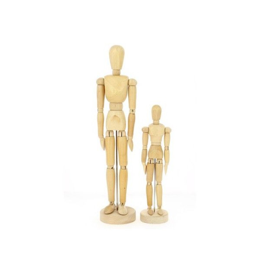 Pinceaux & Fournitures Creastore Fournitures | Mannequin Articule En Bois - Homme