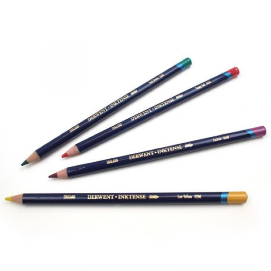 Dessin & Arts Graphiques Creastore Crayons De Couleurs | Boite De 12 Crayons Inktense - Derwent