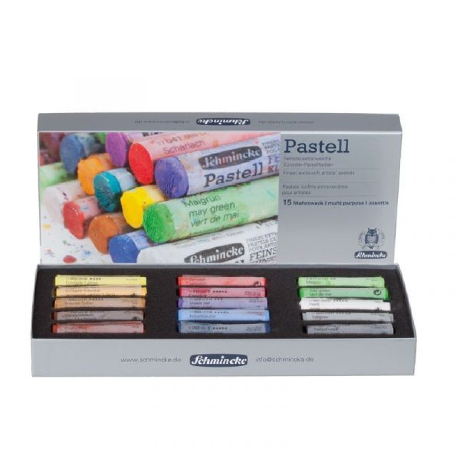 Dessin & Arts Graphiques Creastore Pastels Secs Craies | Boite De Pastels Entiers Schmincke