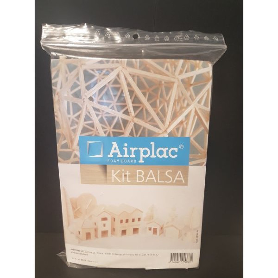 Cartons Mousse & Plume Creastore | Kit Balsa - Airplac