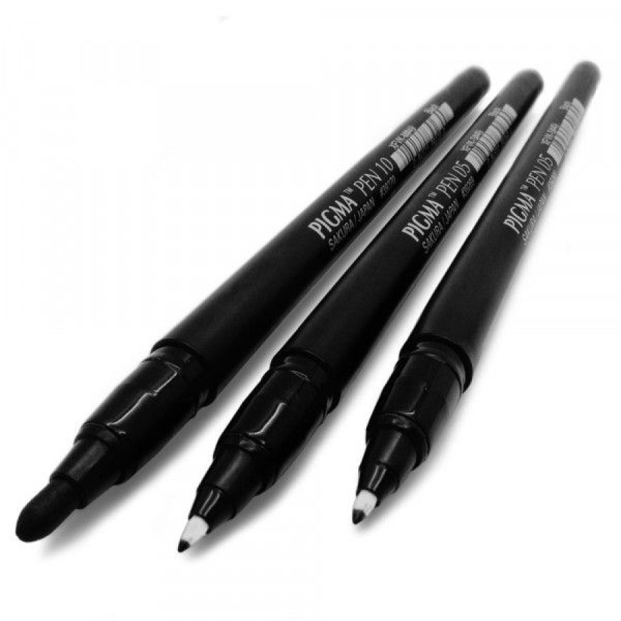 Dessin & Arts Graphiques Creastore Feutres | Set De 3 Pigma Pen