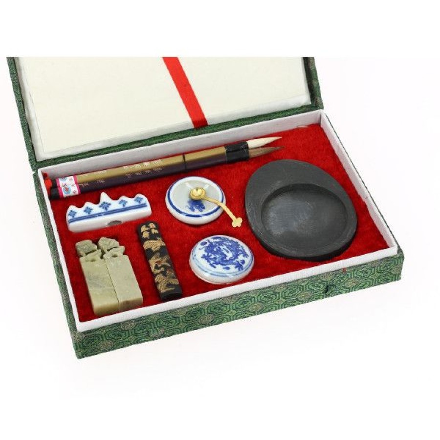 Dessin & Arts Graphiques Creastore Coffrets & Kits Calligraphie | Coffret De Calligraphie Chinoise