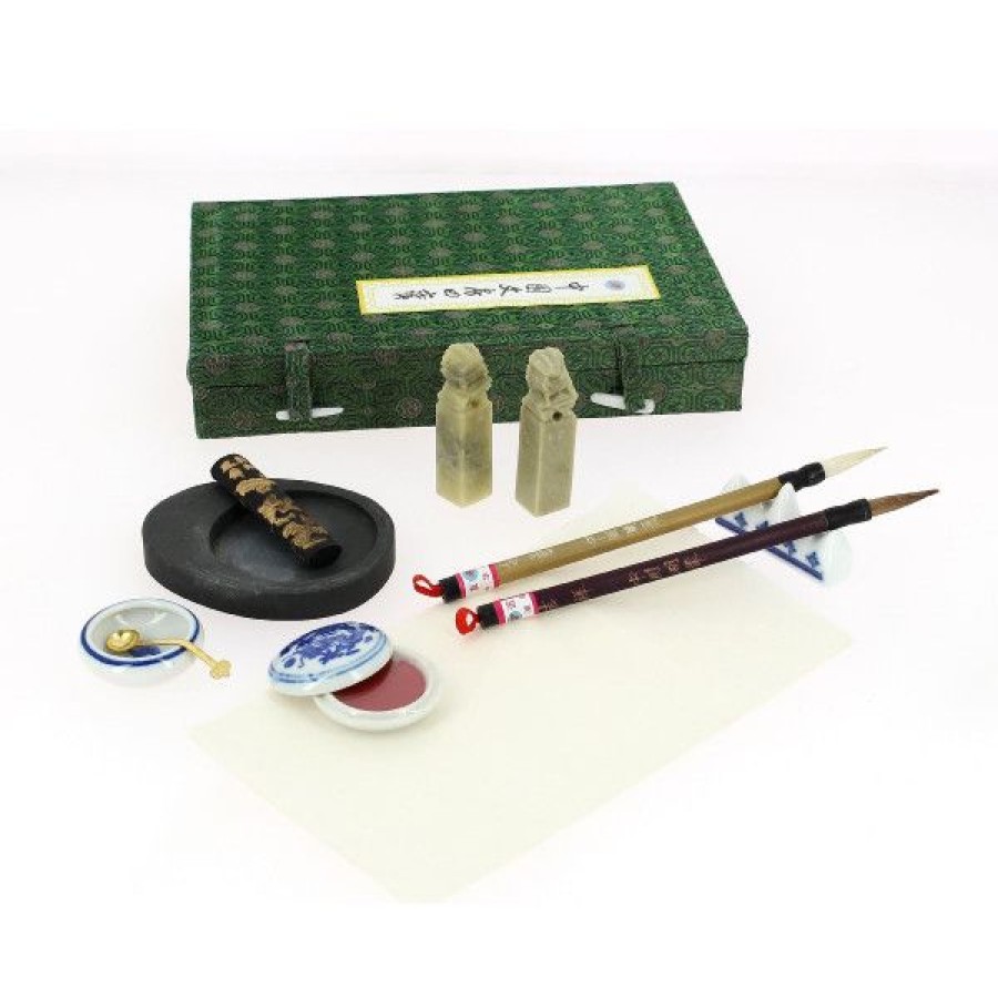 Dessin & Arts Graphiques Creastore Coffrets & Kits Calligraphie | Coffret De Calligraphie Chinoise