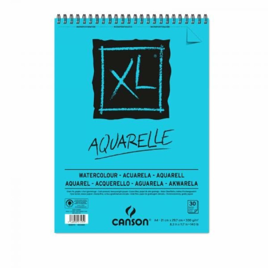 Papiers Creastore Papiers Peinture Aquarelle | Bloc Aquarelle Canson Xl