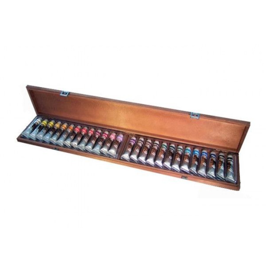 Peintures Creastore Peinture Acrylique Extra&Fine | Coffret Peinture Acrylique - 26 Tubes Polycolor