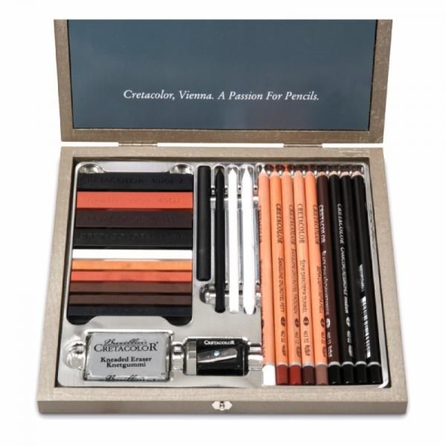 Dessin & Arts Graphiques Creastore Crayons Graphites | Coffret Passion Box - Cretacolor