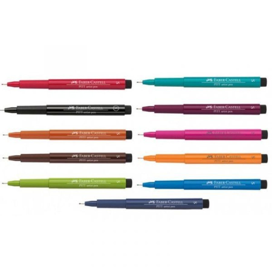 Dessin & Arts Graphiques Creastore Feutres | Feutre Pitt - Pointe Fine 0.3Mm - Faber-Castell