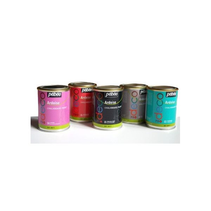 Peintures Creastore | Peinture Ardoise, Peinture Tableau Noir Et Couleurs - Pebeo