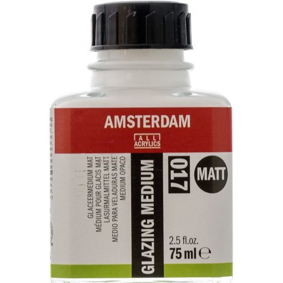 Peintures Creastore Mediums & Vernis Peinture Acrylique | Medium Glacis Mat - 75 Ml - Amsterdam