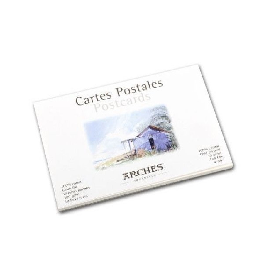 Papiers Creastore Papiers Peinture Aquarelle | Cartes Postales Arches - 10.5X15.5Cm