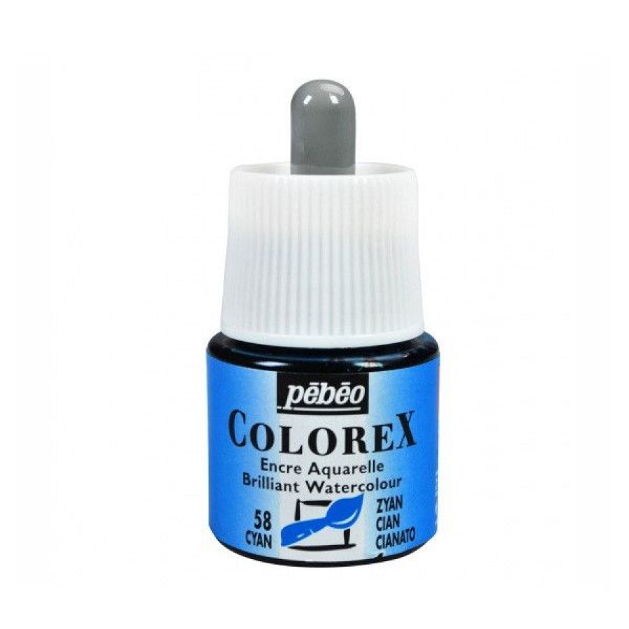 Peintures Creastore Peinture Aquarelle Fine | Encre Aquarelle Colorex - Pebeo