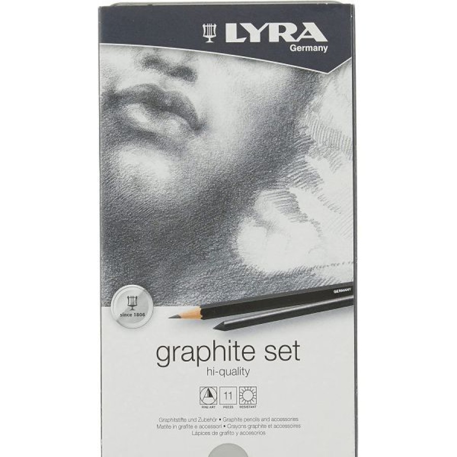 Dessin & Arts Graphiques Creastore Crayons Graphites | Set 6 Crayons Esquisse Et Accessoires - Lyra