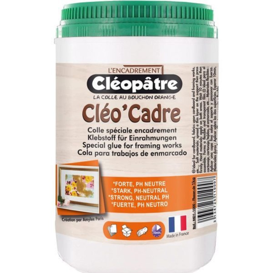 Cartons Mousse & Plume Creastore Colles Adhesifs | Colle Encadrement Cleo'Cadre - Cleopatre