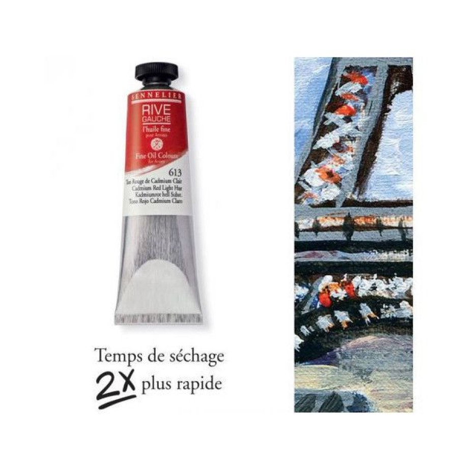 Peintures Creastore Peinture A L'Huile Fine | Set Huile Rive Gauche 10X21Ml - Sennelier