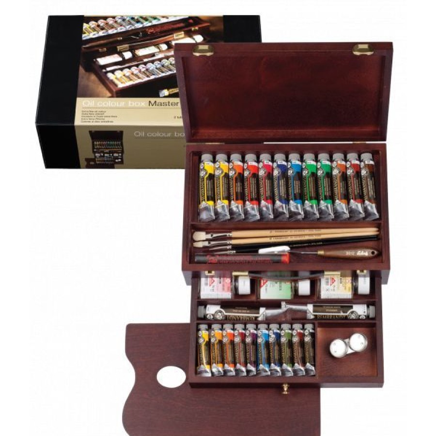 Peintures Creastore Peinture A L'Huile Extra&Fine | Coffret Huile Rembrandt Extra Fine Master