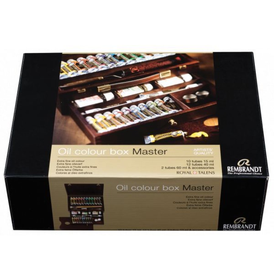 Peintures Creastore Peinture A L'Huile Extra&Fine | Coffret Huile Rembrandt Extra Fine Master