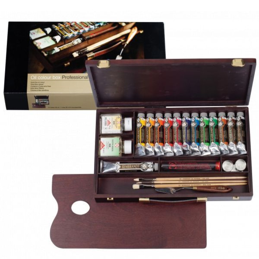 Peintures Creastore Peinture A L'Huile Extra&Fine | Coffret Huile Rembrandt Extra Fine Professionnel