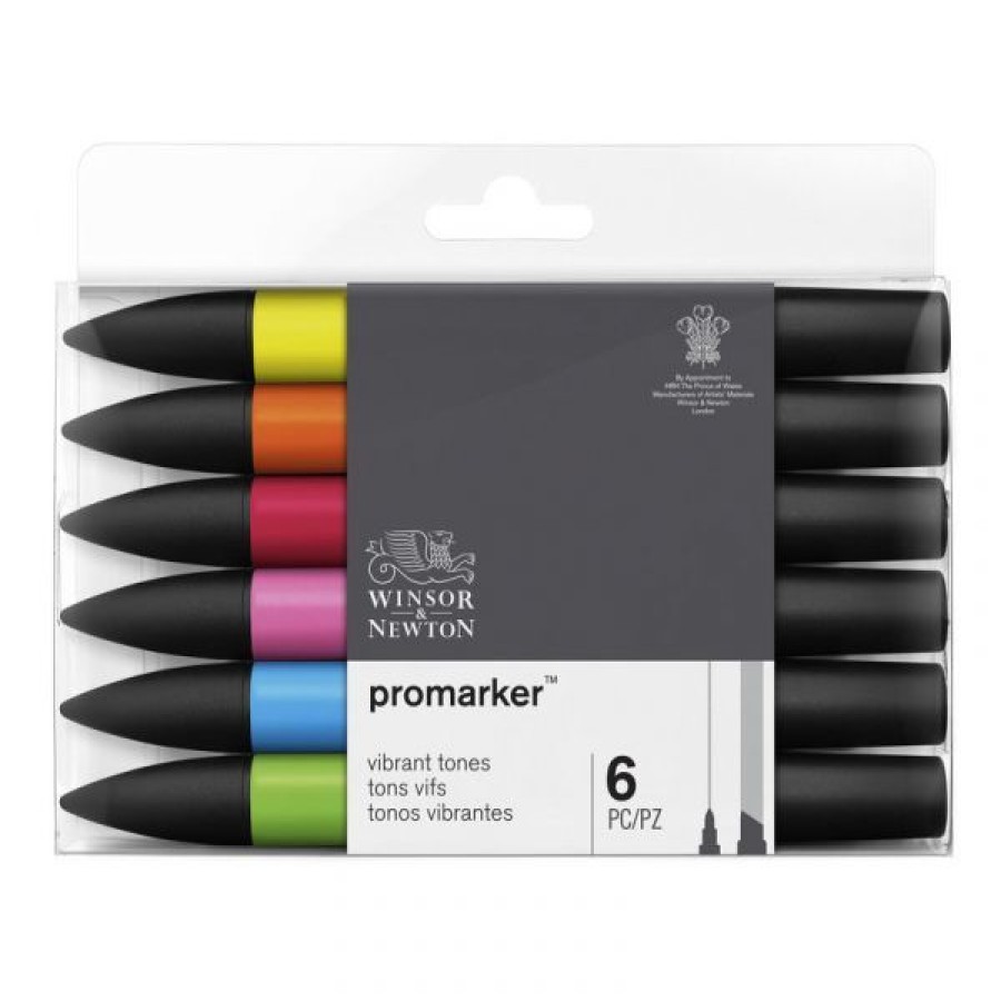 Dessin & Arts Graphiques Creastore Promarker | Set De 6 Promarkers Tons Vibrants