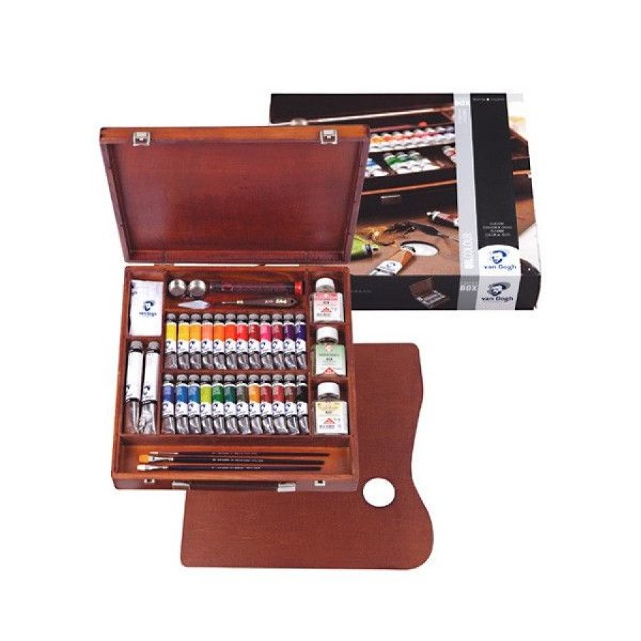 Peintures Creastore Peinture A L'Huile Fine | Coffret Huile Fine Van Gogh Expert