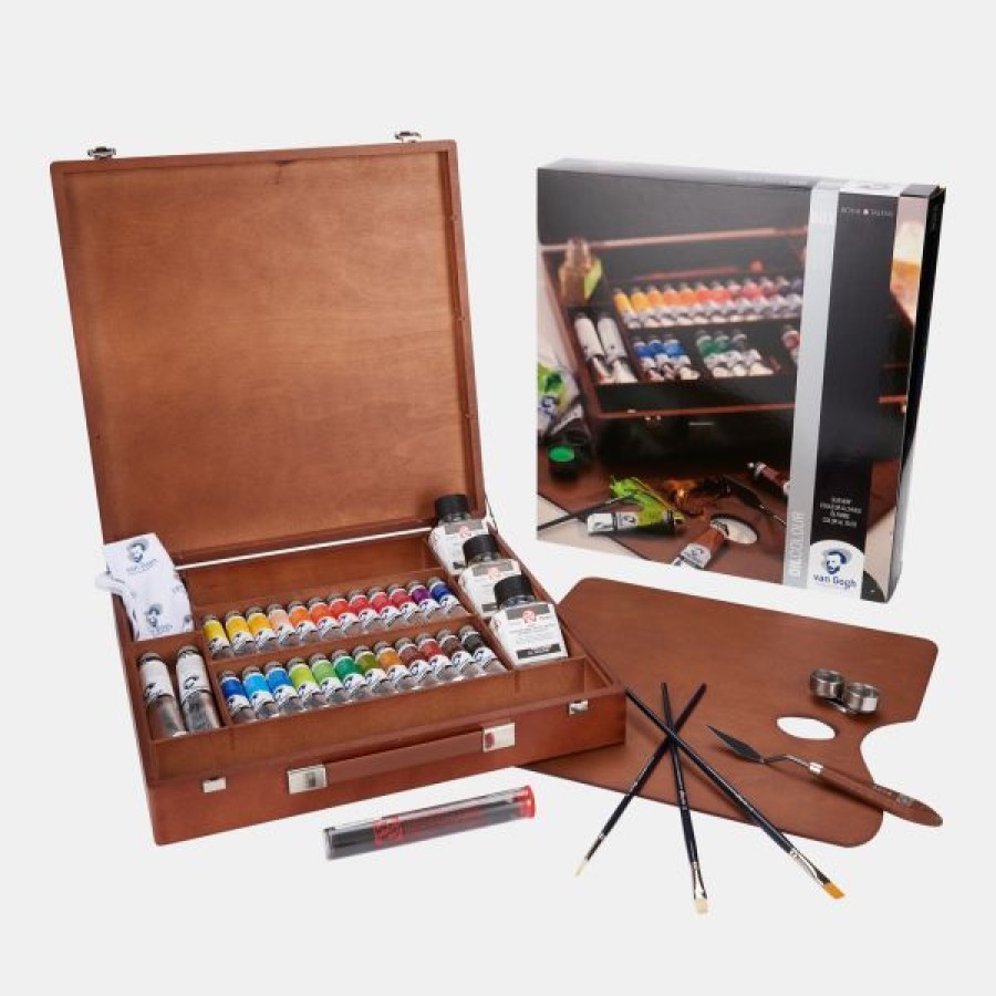 Peintures Creastore Peinture A L'Huile Fine | Coffret Huile Fine Van Gogh Expert