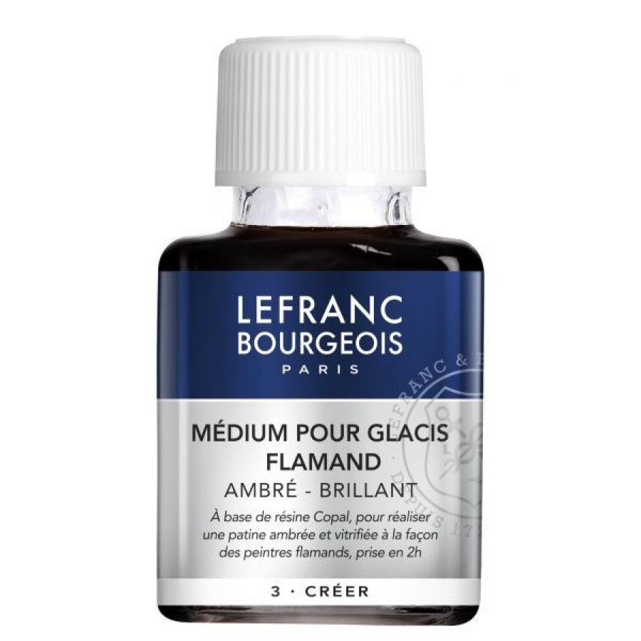 Peintures Creastore Mediums & Vernis Peinture A L'Huile | Medium Pour Glacis Flamand - Lefranc Bourgeois