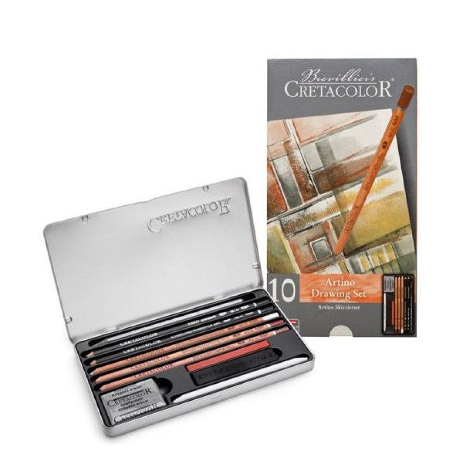 Dessin & Arts Graphiques Creastore Crayons Graphites | Coffret Esquisse Artino - Cretacolor