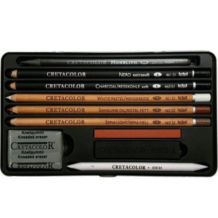 Dessin & Arts Graphiques Creastore Crayons Graphites | Coffret Esquisse Artino - Cretacolor