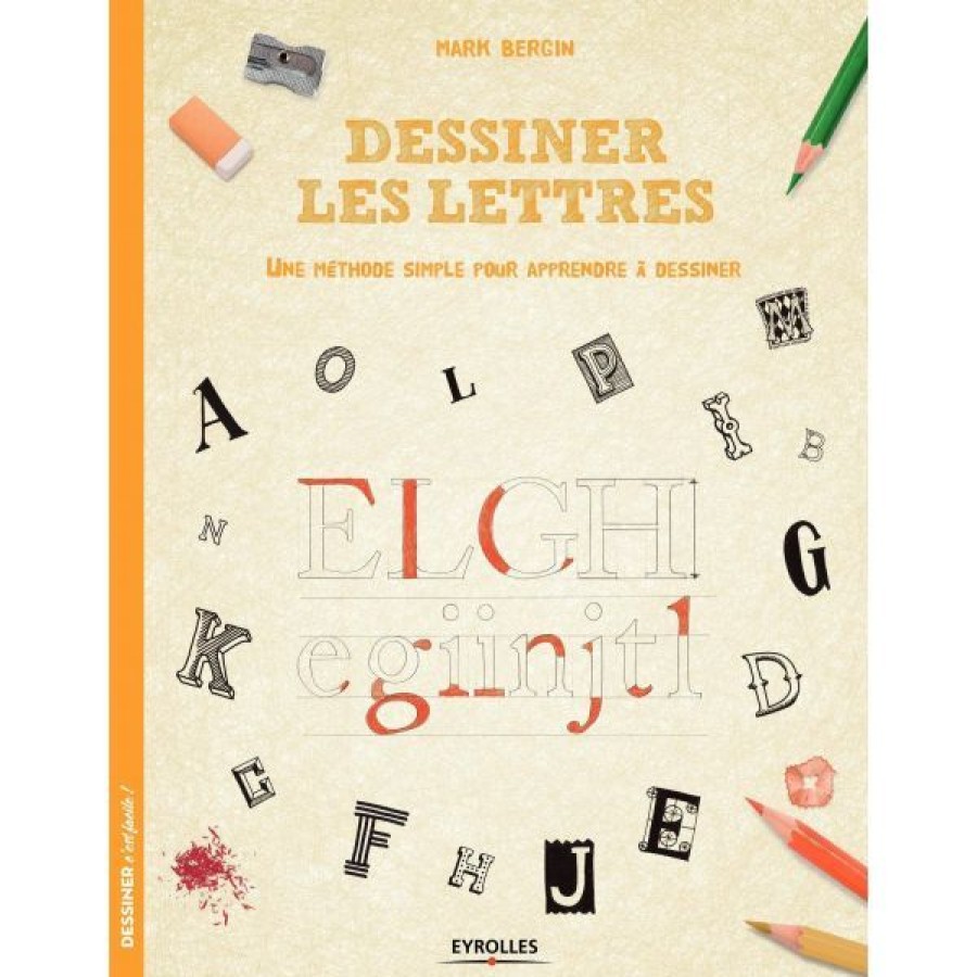 Dessin & Arts Graphiques Creastore Livres Dessin | Dessiner C'Est Facile - Les Lettrages - Livre