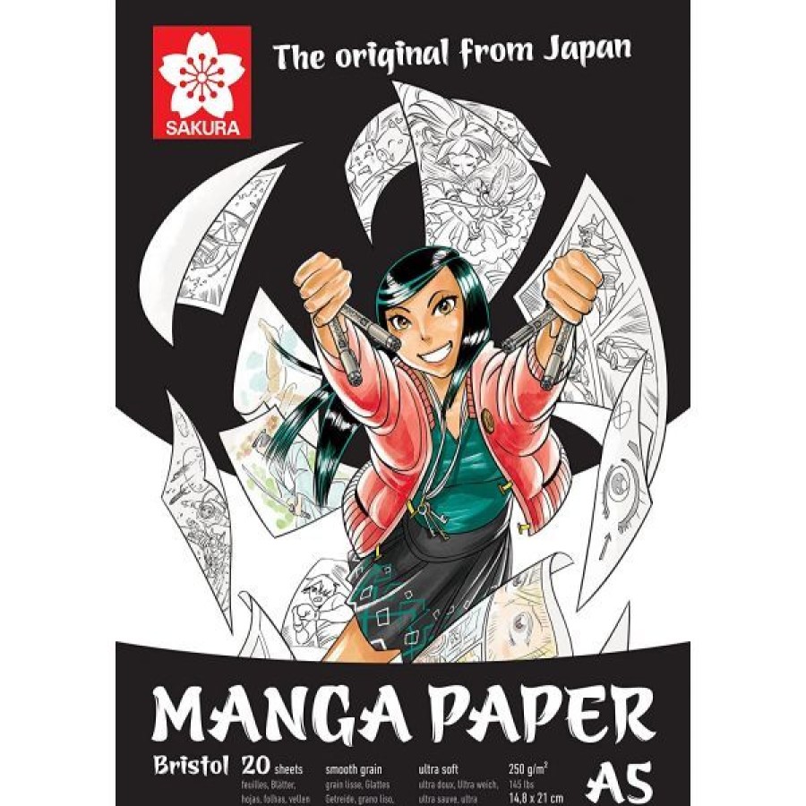 Papiers Creastore Papiers Dessin | Papier Manga - Sakura