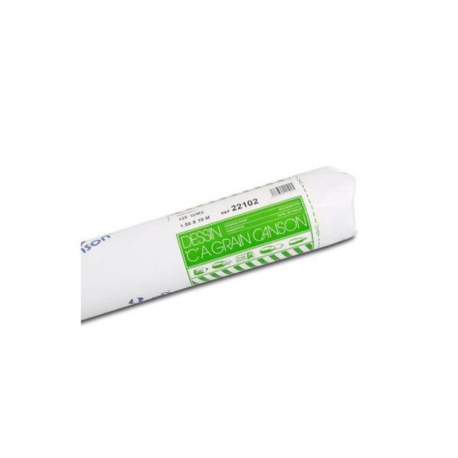 Papiers Creastore Rouleaux De Papier Dessin | Rouleau Papier C A Grain Canson - 180Gr/M