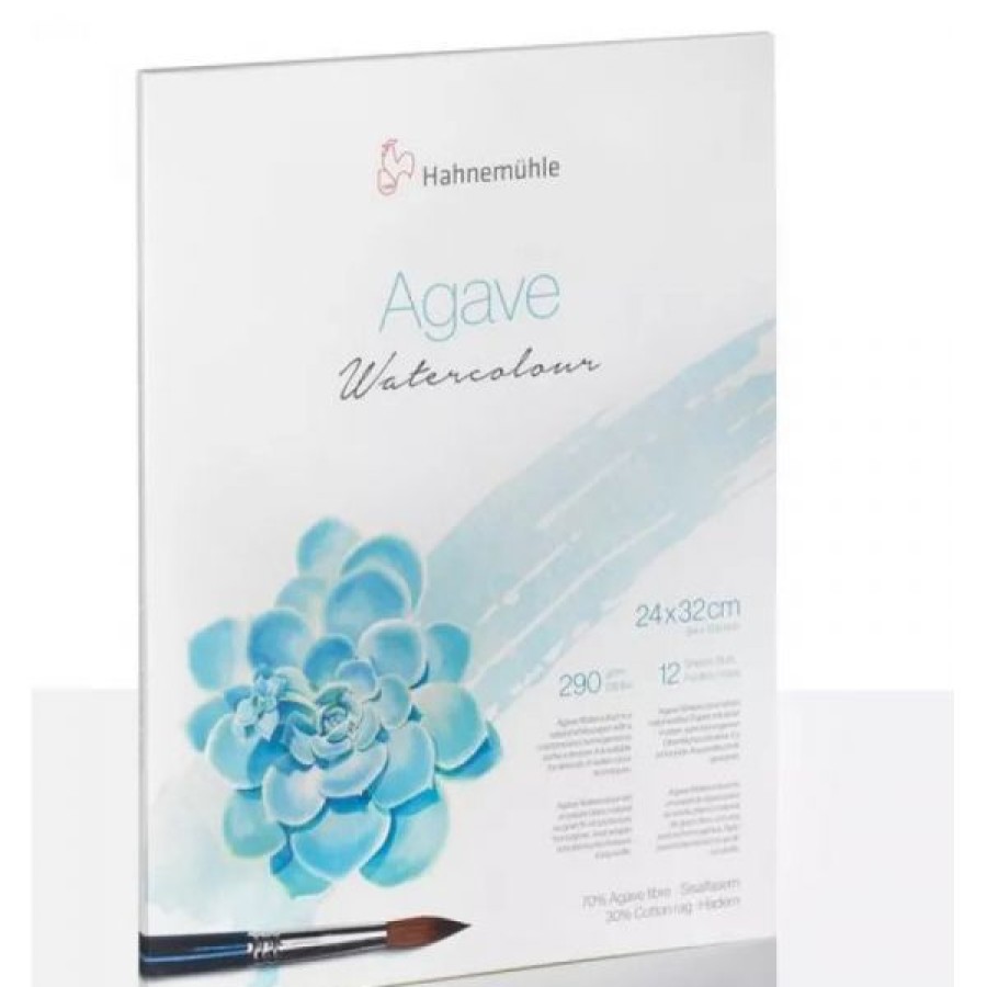 Papiers Creastore Papiers Peinture Aquarelle | Bloc Aquarelle Agave - Hahnemuhle