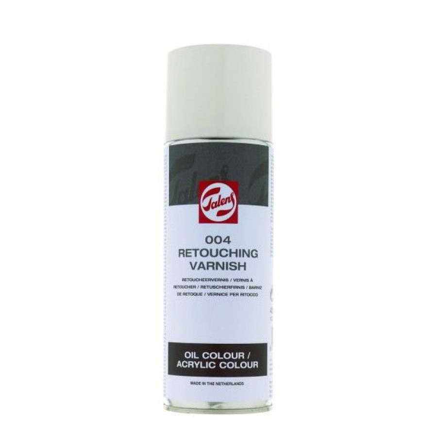 Peintures Creastore Peinture A L'Huile Extra&Fine | Vernis A Retoucher - Bombe 400Ml - Talens