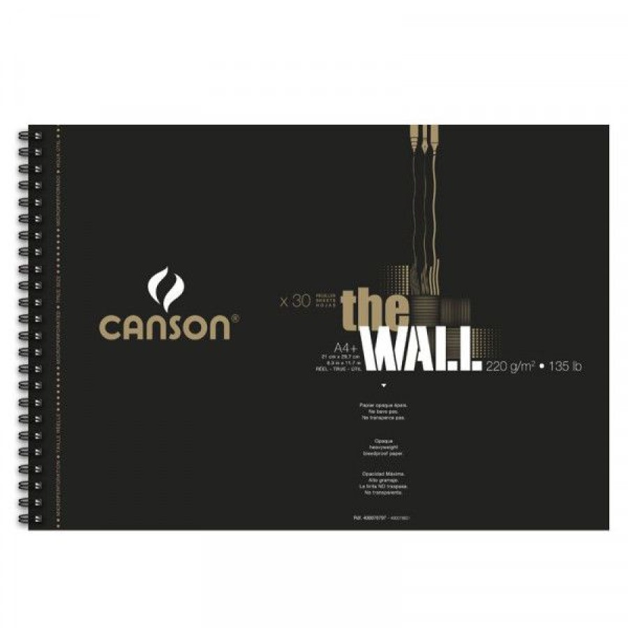 Peintures Creastore | Bloc De Papier The Wall - Canson