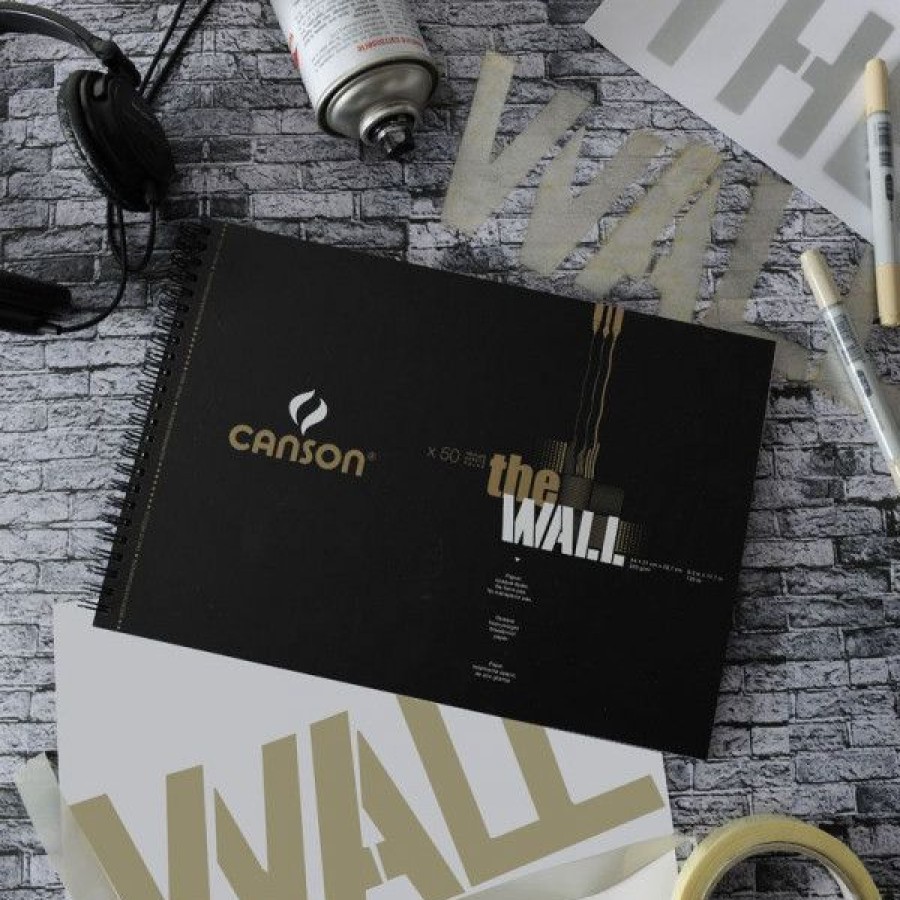 Peintures Creastore | Bloc De Papier The Wall - Canson