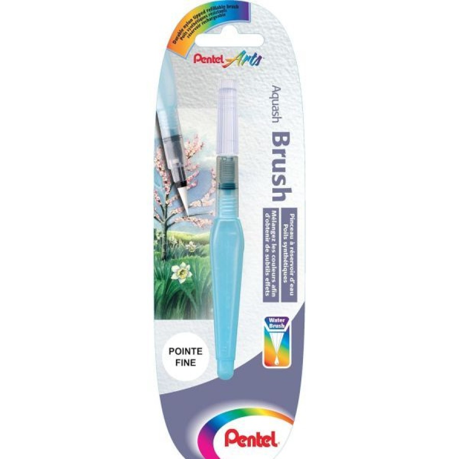 Peintures Creastore Accessoires Pour Peinture Aquarelle | Pinceau A Reservoir - Pentel