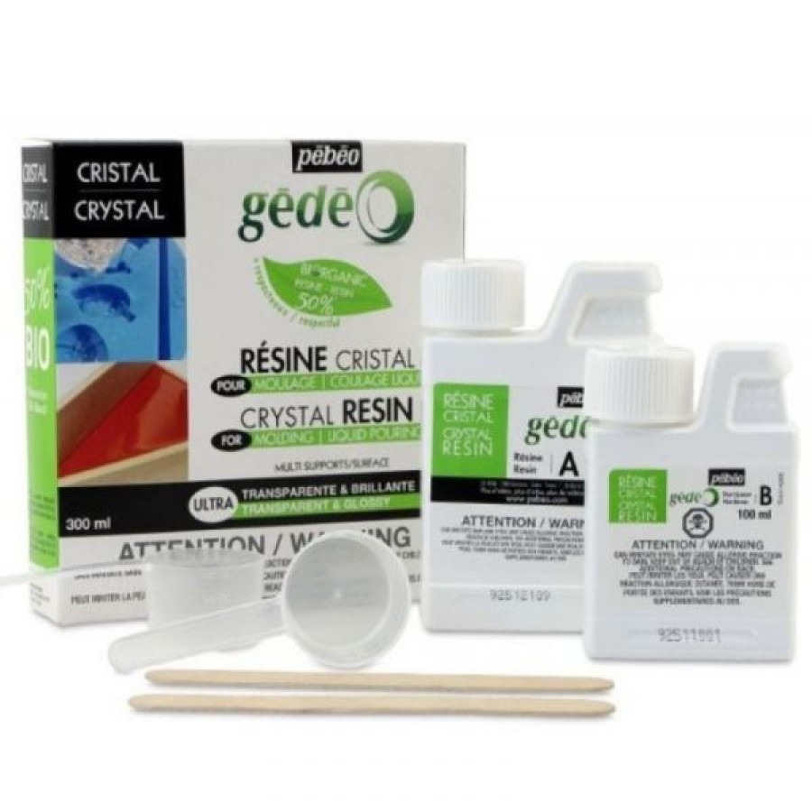 Loisirs Creatifs Creastore Moulage | Kit Resine Cristal Bio - Gedeo