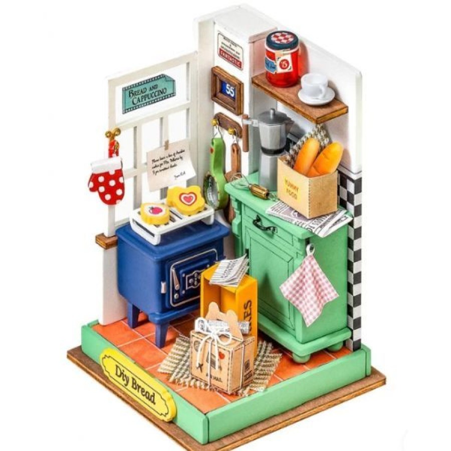 Loisirs Creatifs Creastore Maquettes | Maison Miniature - Patisserie- Robotime