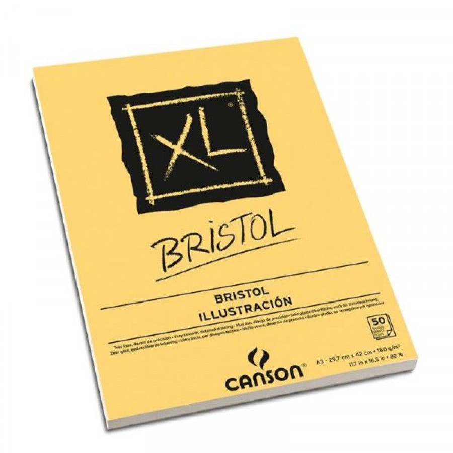 Papiers Creastore Papiers Dessin | Bloc A Dessin Canson Xl Bristol